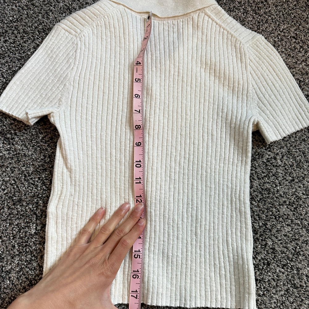 Madewell Ribbed Top - Picture 3 of 5